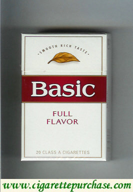 Basic Full Flavor cigarettes Smooth Rich Taste